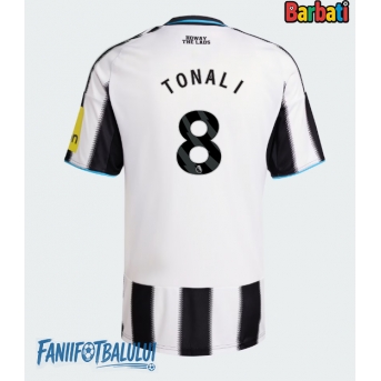 Newcastle United Sandro Tonali #8 Tricou Fotbal Replică 2025-26 Barbati Acasa